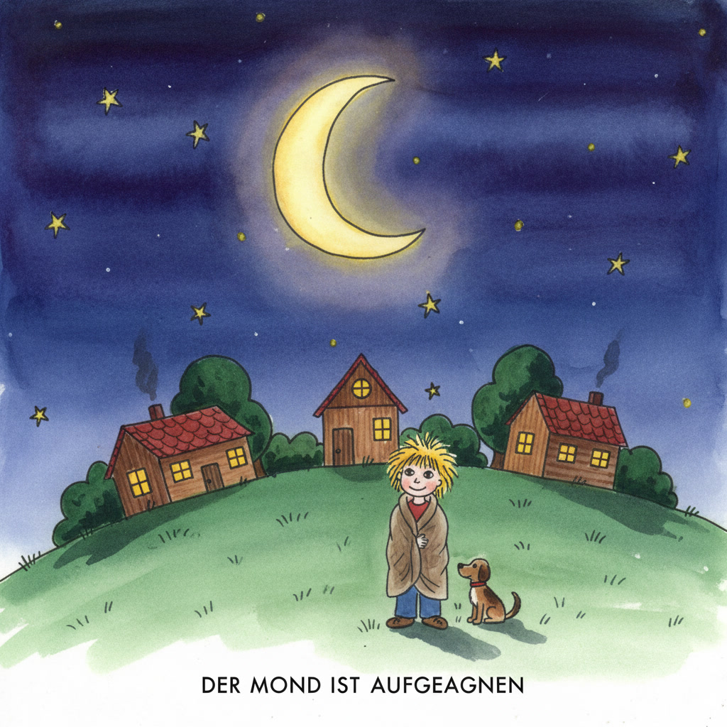 Der Mond ist aufgegangen
